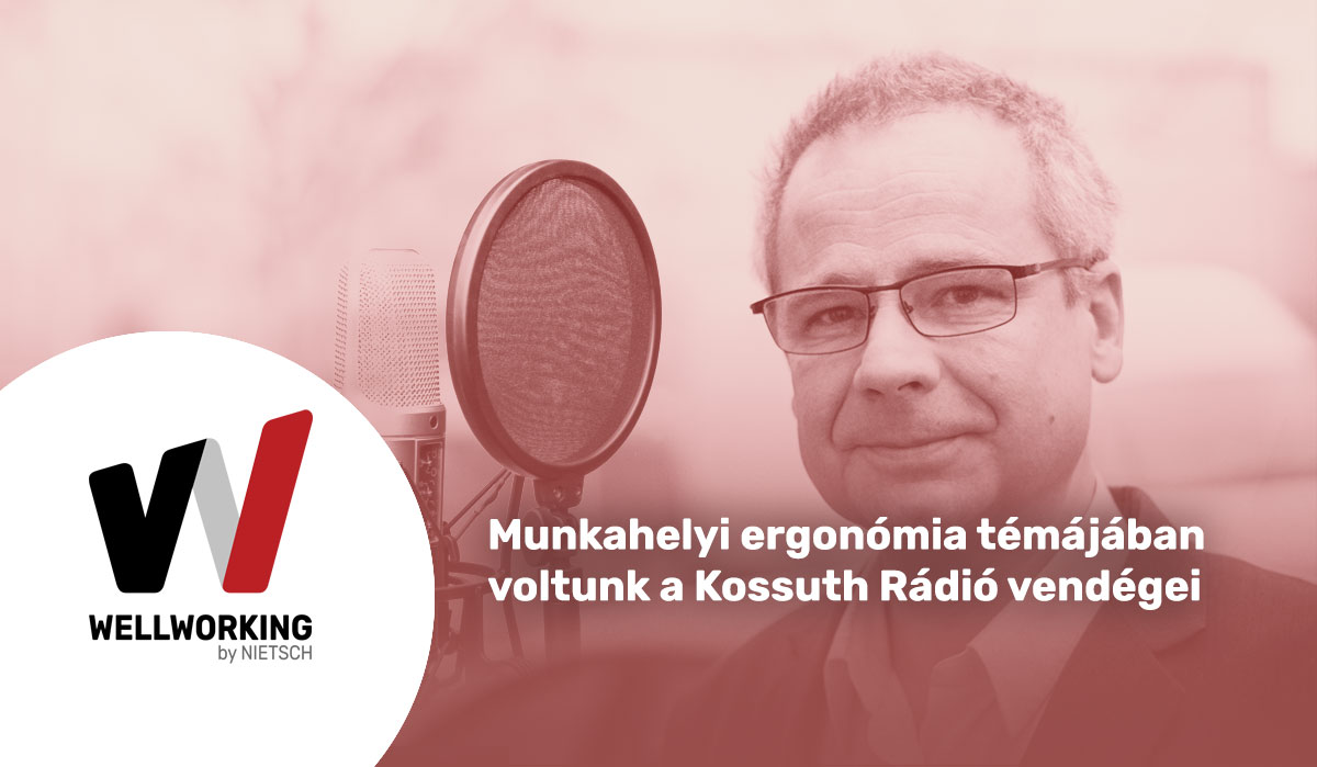 Munkahelyi ergonómia témájában voltunk a Kossuth Rádió vendégei