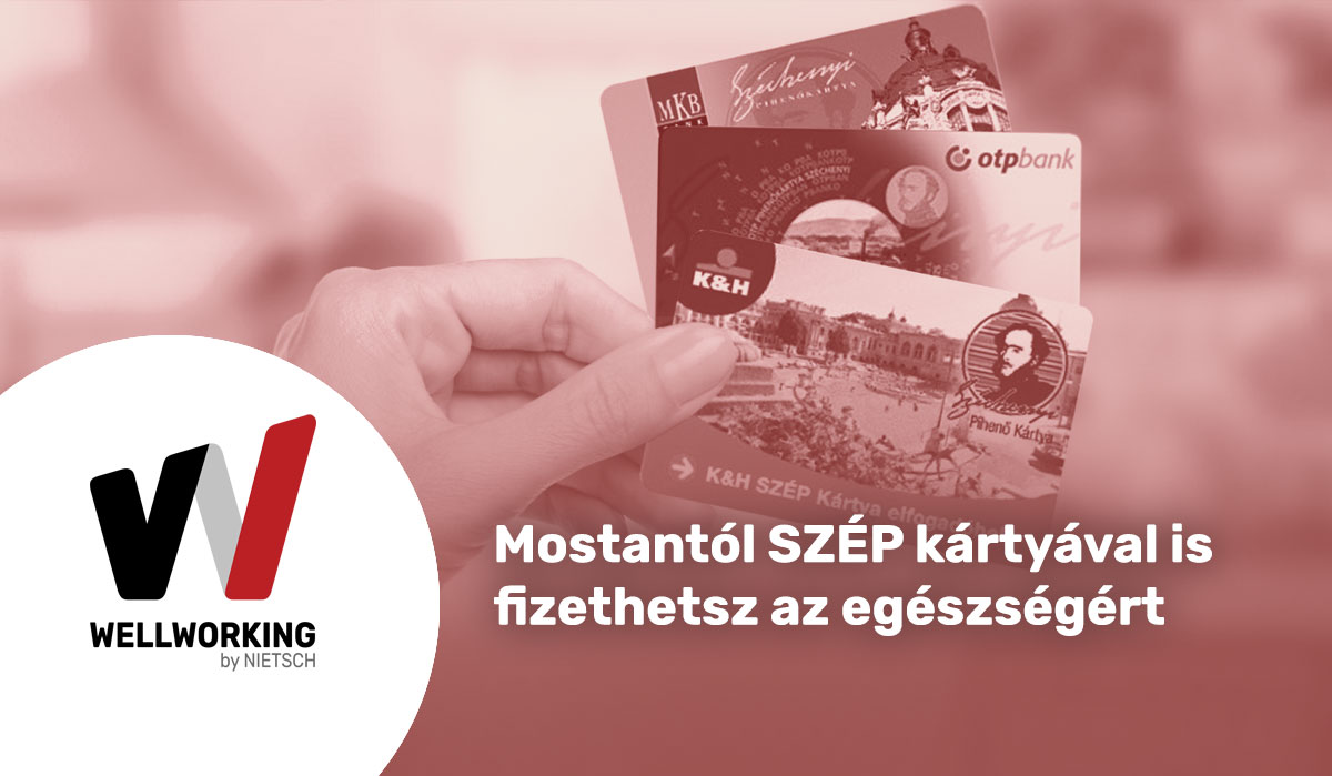 Mostantól SZÉP kártyával is fizethetsz az egészségért