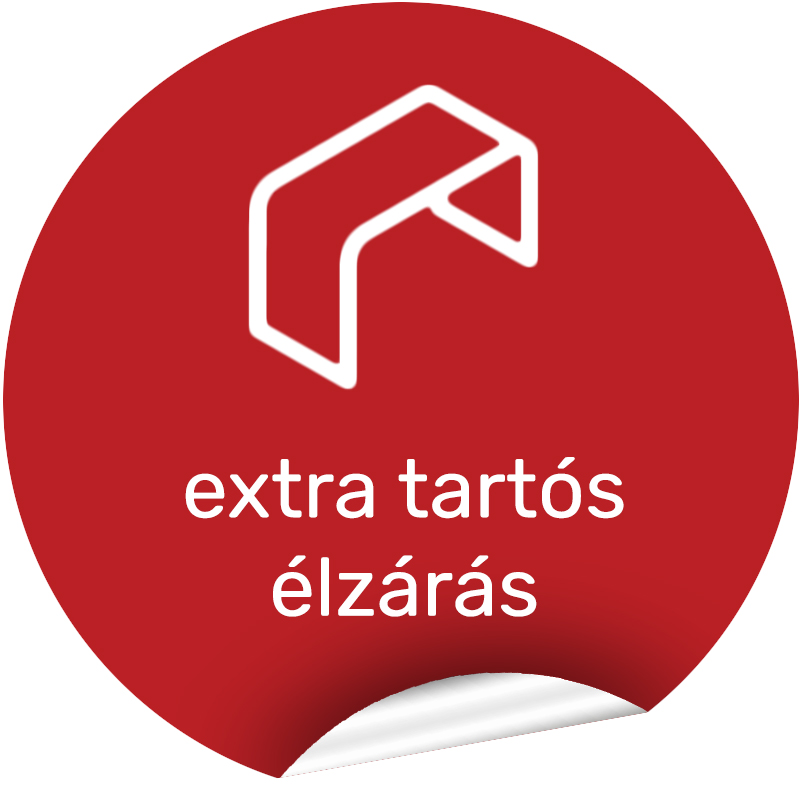 extra tartós élzárás